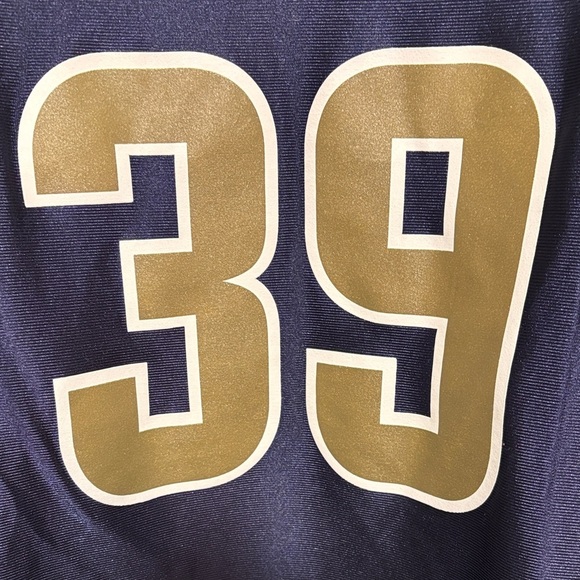 Collectible Women’s St. Louis Rams Navy/Gold Jersey with Jackson/# 39 Size XL - Picture 4 of 8